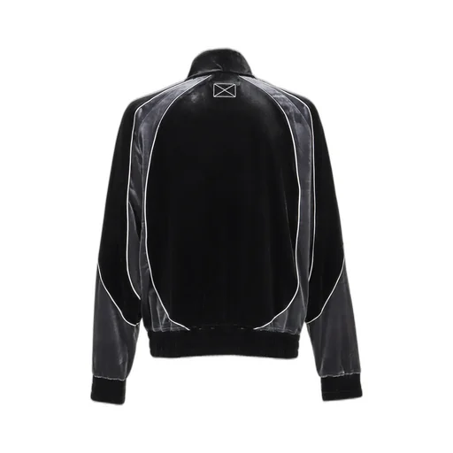 Velor Track Jacket / Black
