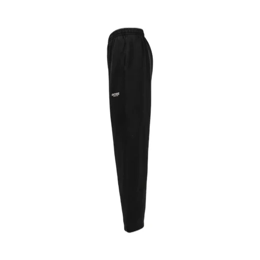 Wide Leg Trackpants / Black
