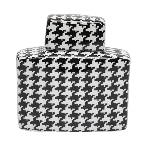 Kare Design Houndstooth Decorative Container