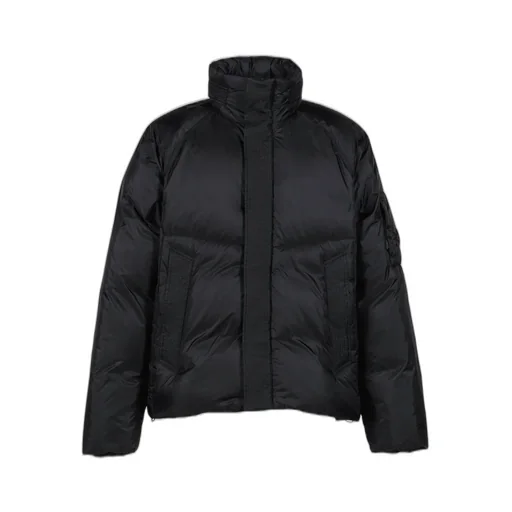 Medium Jacket In Down Shield / Blk
