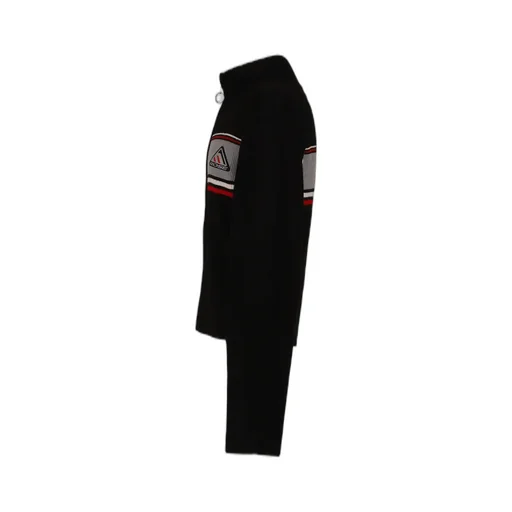 Shrunken Track Jacket / Blk Gry
