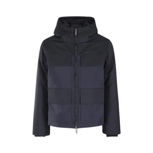 K-Way Hooded Utility Jacket