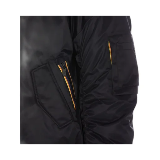 K-Way Zip-Up Padded Bomber Jacket