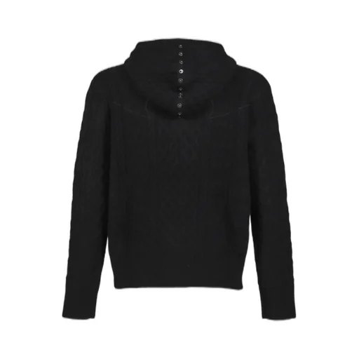 Knit Hoodie / Black