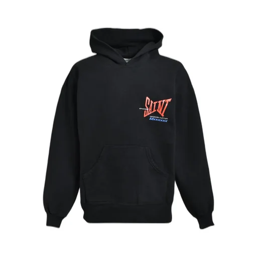 Hoodie/Ribon Saint / Black