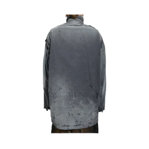 Distressed M-65 Jacket / Black