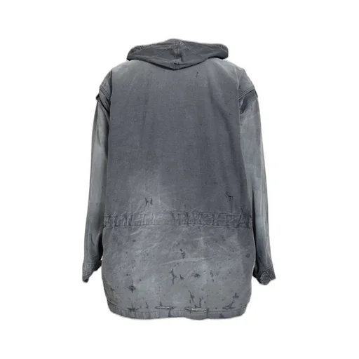 Distressed M-65 Jacket / Black
