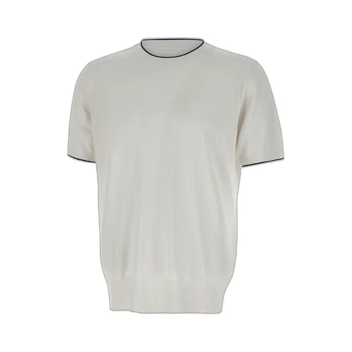 Kangra Ribbed Short-Sleeve Knitwear