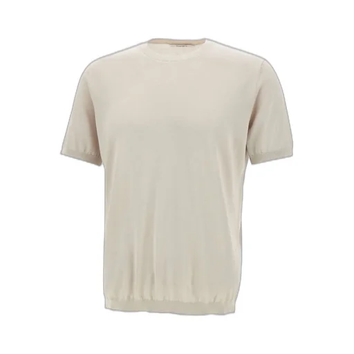 Kangra Ribbed Short-Sleeve Knitwear
