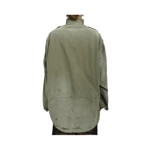 Distressed M-65 Jacket / Kha