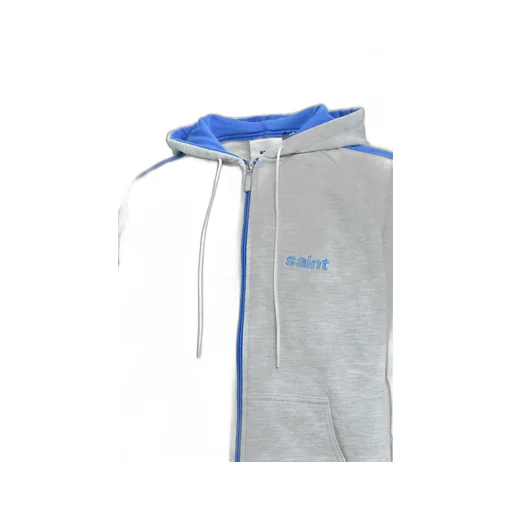 Zip Hoodie/Side Line/Gry