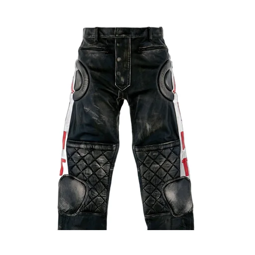 Leather Pants/Racer / Black