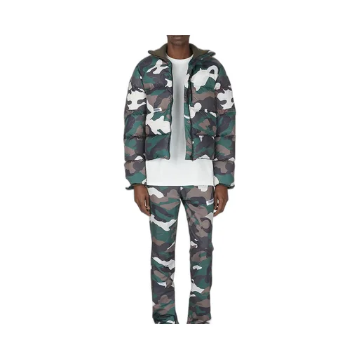 Kanghyuk Airbag Patched Puffer Jacket
