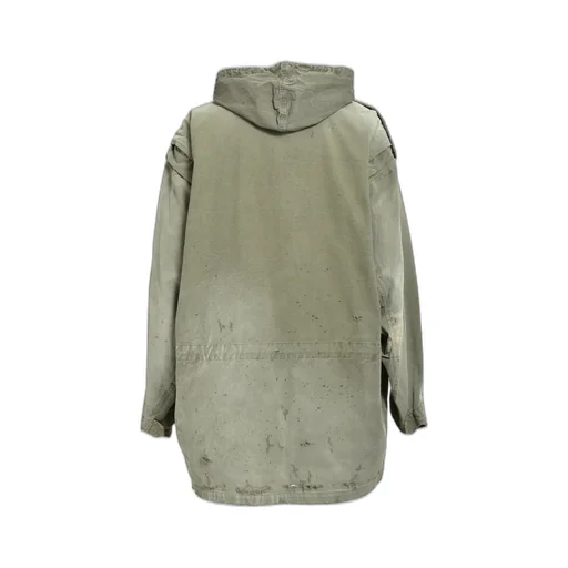Distressed M-65 Jacket / Kha