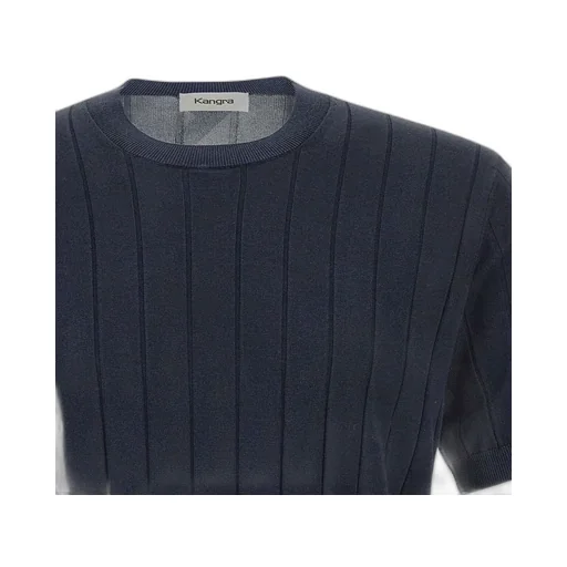 Kangra Vertical Ribbed Crew Neck Knitwear