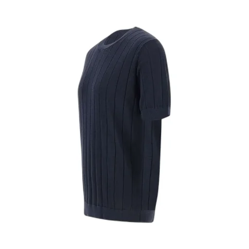 Kangra Vertical Ribbed Crew Neck Knitwear