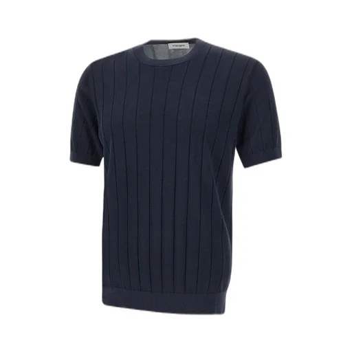 Kangra Vertical Ribbed Crew Neck Knitwear