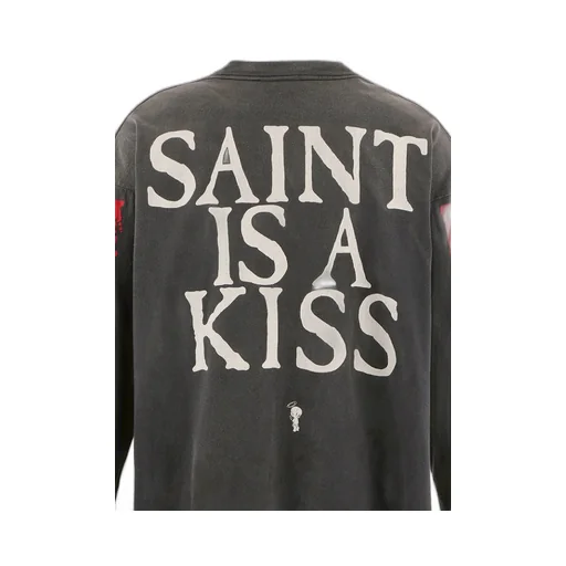 Ls Tee/Saint Is A Kiss / Black