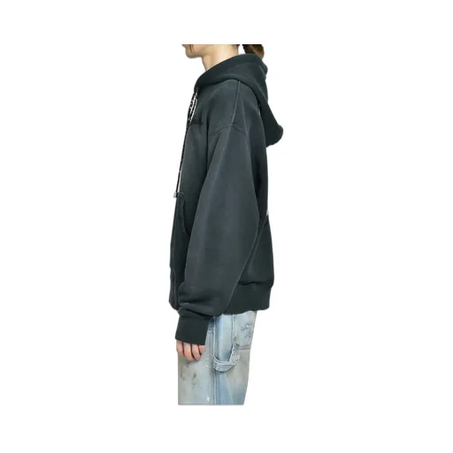 Bleach Bandana Os Hoodie / Blk