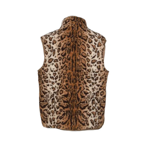 Zip Up Cardigan / Leopard