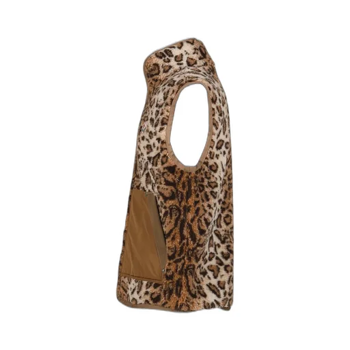 Zip Up Cardigan / Leopard