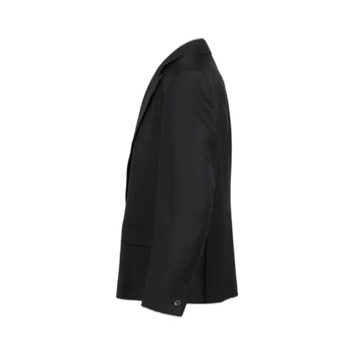 Super140 Double Breasted Jacket .14 / Blk