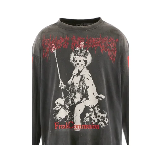 Ls Tee/Saint Is A Kiss / Black