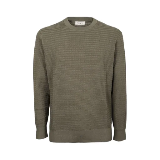Kangra Cashmere Textured Crewneck Knitwear