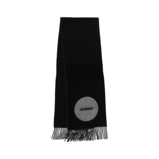 L Echarpe Rond Carre / Blk