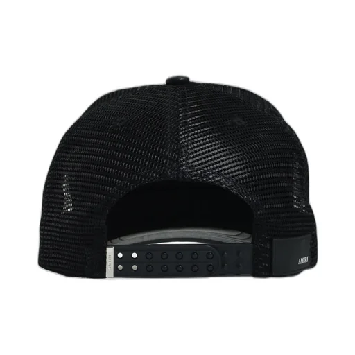 Leather Ma Trucker Hat / Black