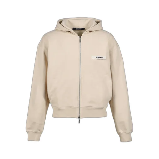 Le Hoodie Zip Gros Grain / Bei