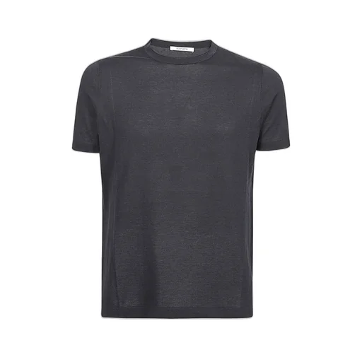 Kangra Cashmere Short-Sleeved Crewneck T-Shirt