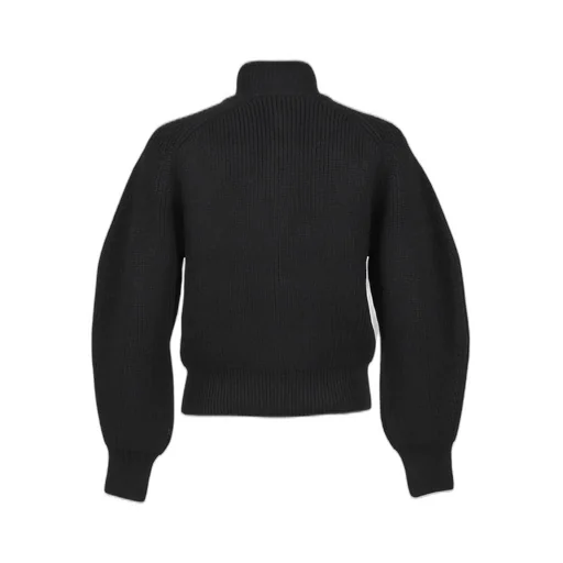 Le Cardigan Zippe Merino / Blk