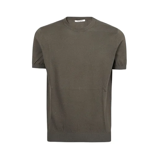 Kangra Cashmere Short Sleeved Crewneck Jumper