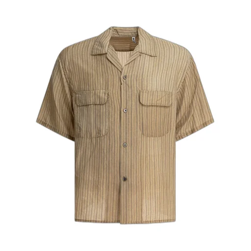 Kaptain Sunshine Striped Button-Down Shirt