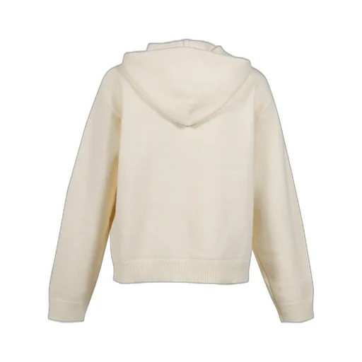 Art Knit Hoodie / Bone
