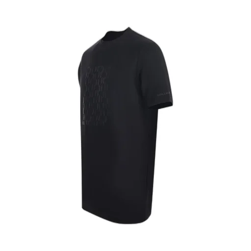Karl Lagerfeld Geometric-Pattern Crew Neck T-Shirt
