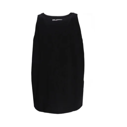 Karl Lagerfeld Logo Printed Beach Tank Top