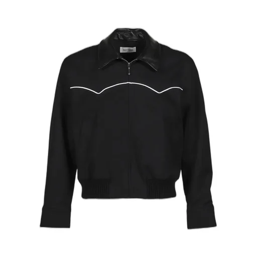 Western Harrington Jacket / Blk