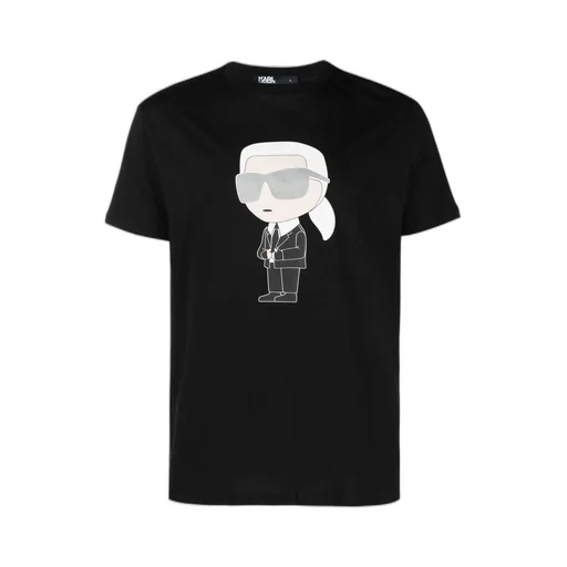 Karl Lagerfeld Karl Printed Crewneck T-Shirt