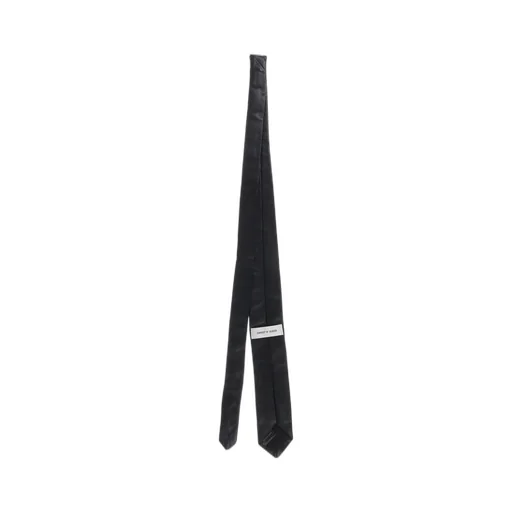 Leather Classic Tie / Black