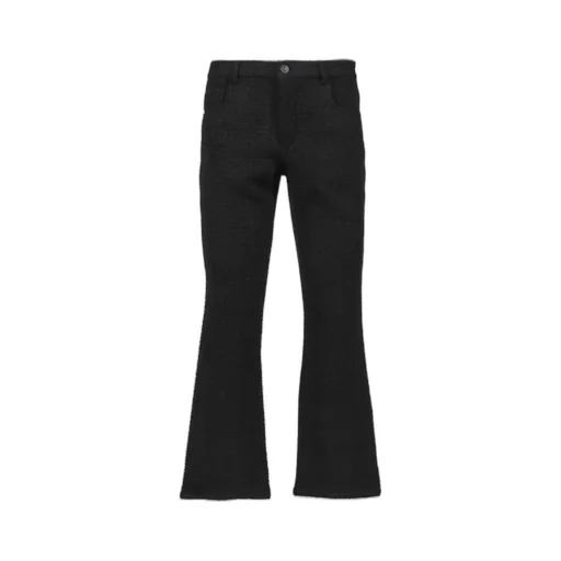 Five Pocket Flare Trousers / Blk