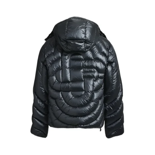 Cc Quilted Puffer Jacket / Blk