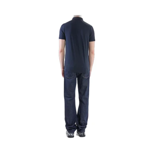 Karl Lagerfeld Logo Embroidered Polo Shirt