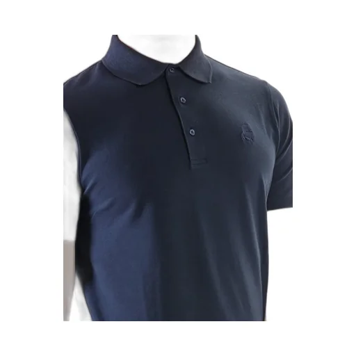 Karl Lagerfeld Logo Embroidered Polo Shirt