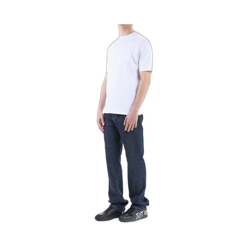 Karl Lagerfeld Logo Embossed Crewneck T-Shirt