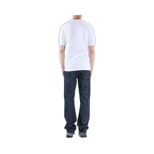 Karl Lagerfeld Logo Embossed Crewneck T-Shirt