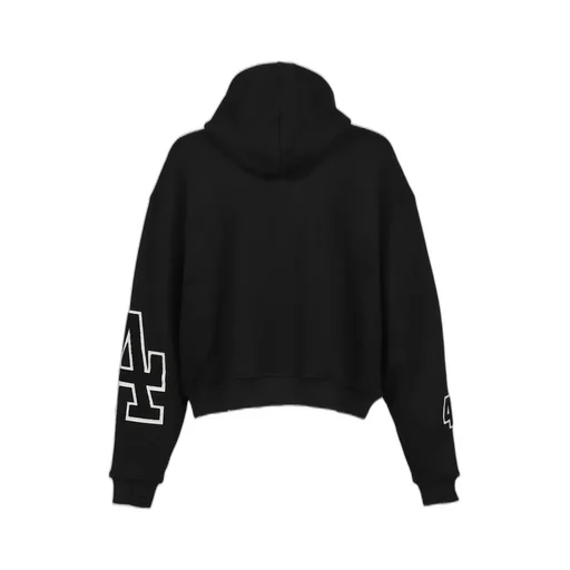 Hoodie With La Patches / Black