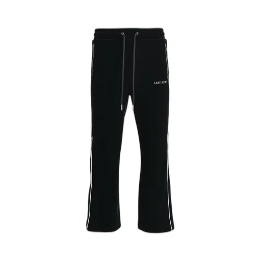 Velour Track Pants V2 / Black