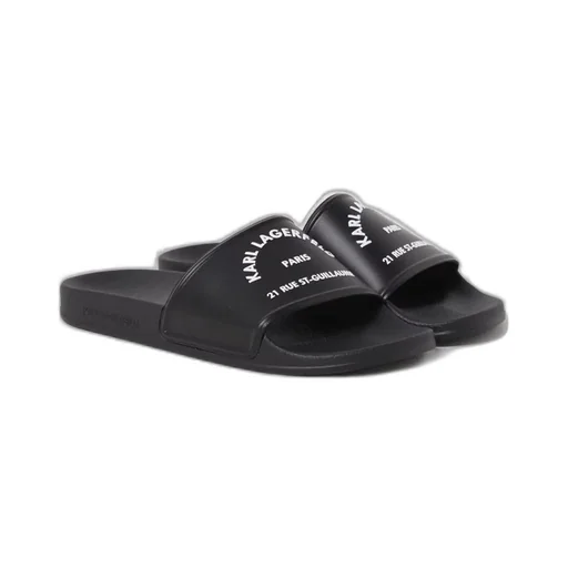 Karl Lagerfeld Open-Toe Slides